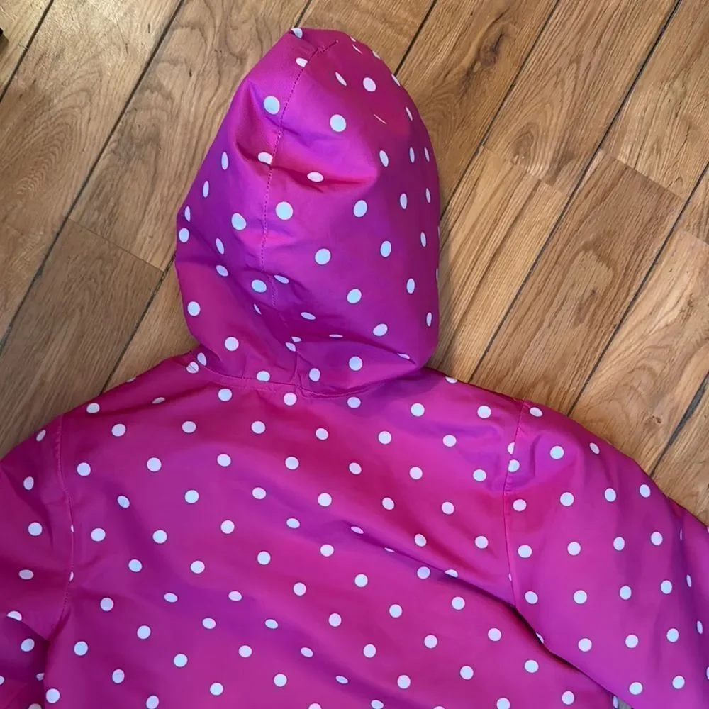 Gymboree Pink Polka Dot Raincoat